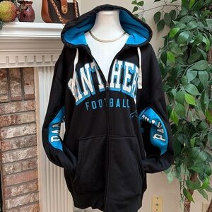 Carolina Panthers Football Zip-Up Hoodie